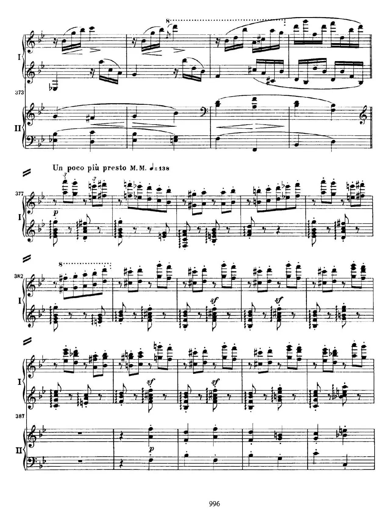 降B大调第二钢琴协奏曲（P91——104）