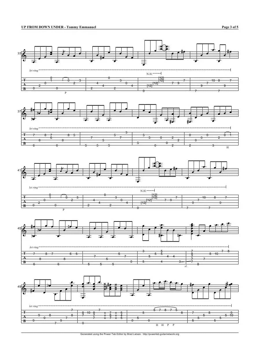 tommy emmanuel：up from down under（指弹吉它）