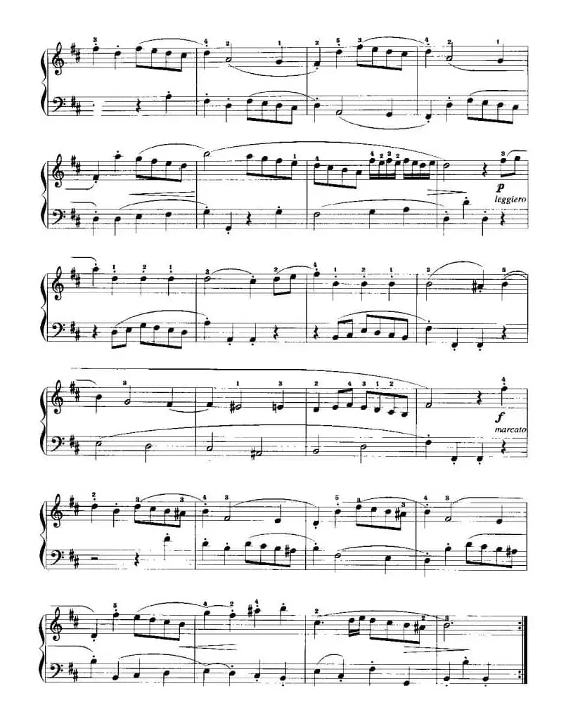 布列舞曲（W·F·巴赫作曲版）