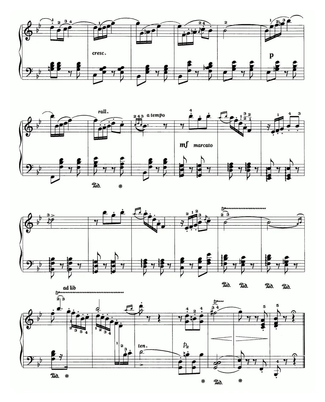 坎佐内塔（选自小提琴协奏曲）