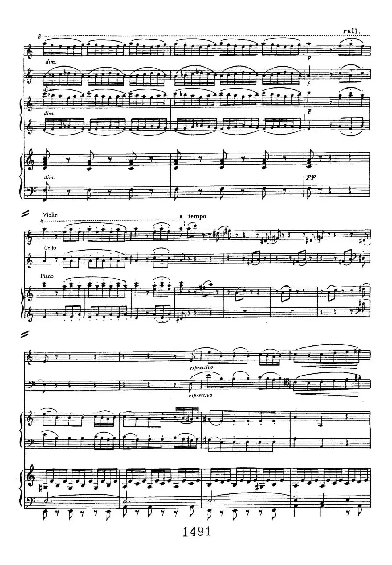 Triple Concerto in C Major Op.56(C大调三重协奏曲·双钢琴·Ⅲ)