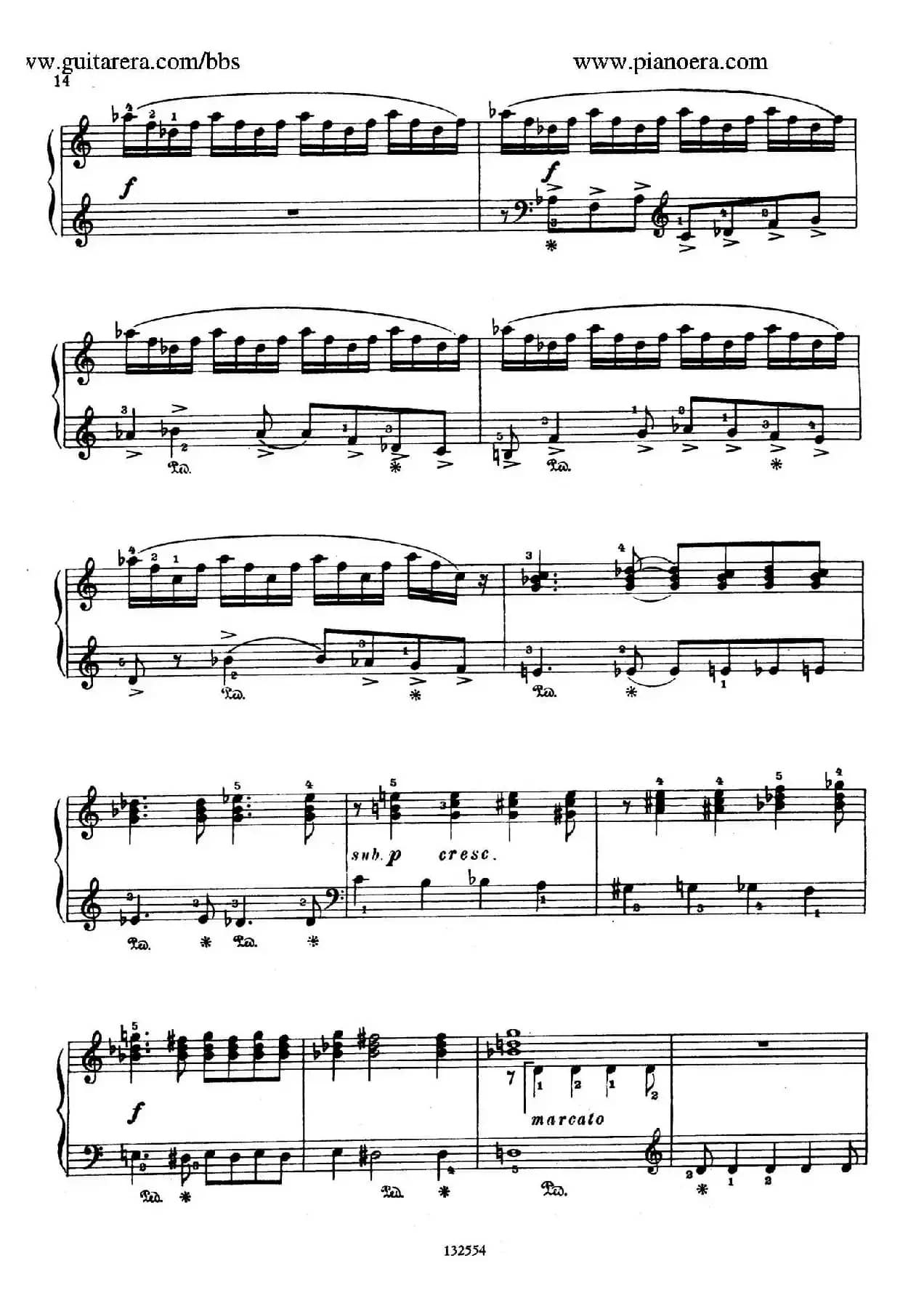 Piano Sonatina in C Major Op.93(C大调钢琴小奏鸣曲·第三乐章)