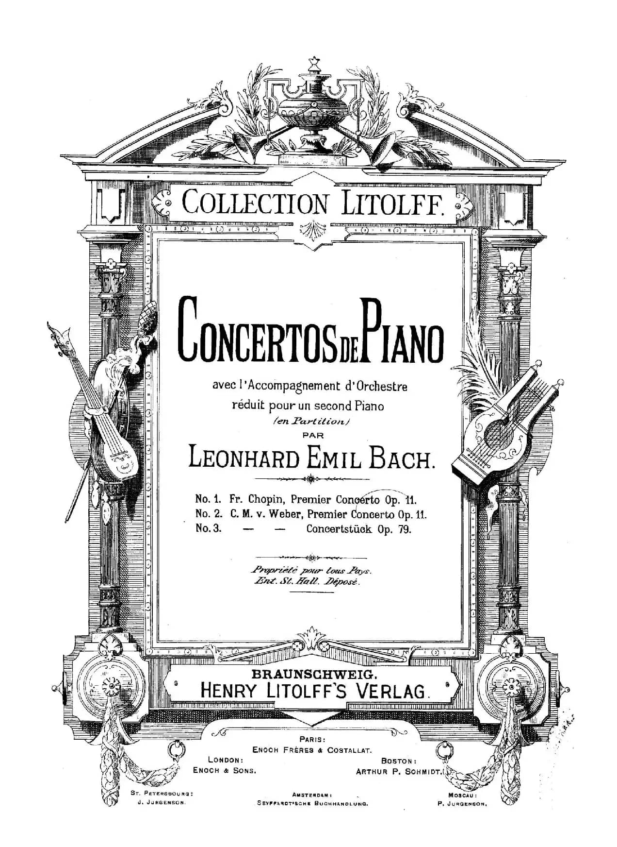 Piano Concerto No.1 in C Major Op.11,（C大调第一钢琴协奏曲·双钢琴）