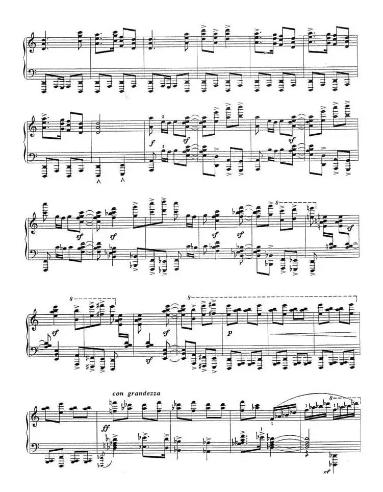 序曲与舞曲（第二部分）