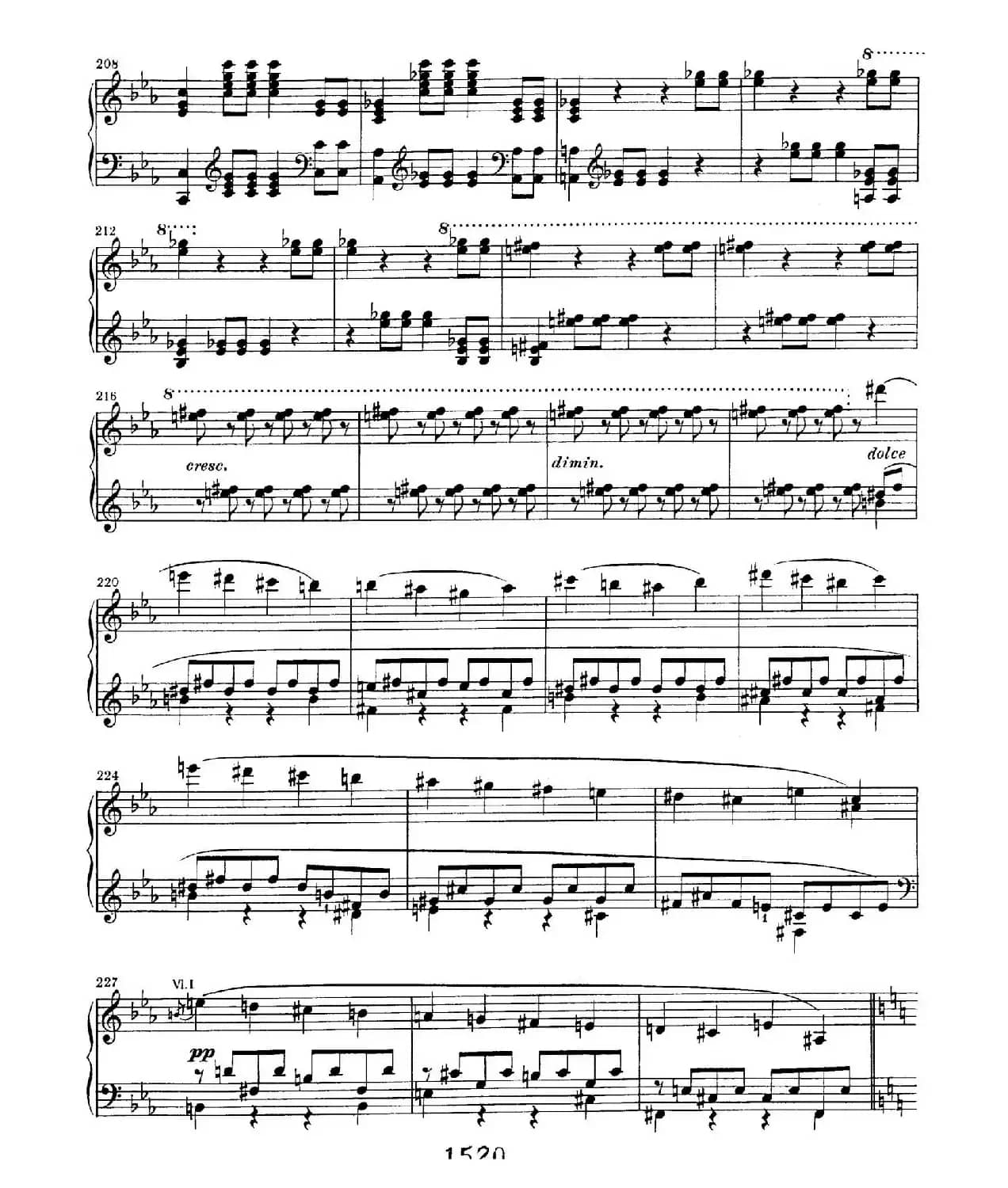 Choral Fantasia in c Minor Op.80（c小调合唱幻想曲·钢琴独奏版）