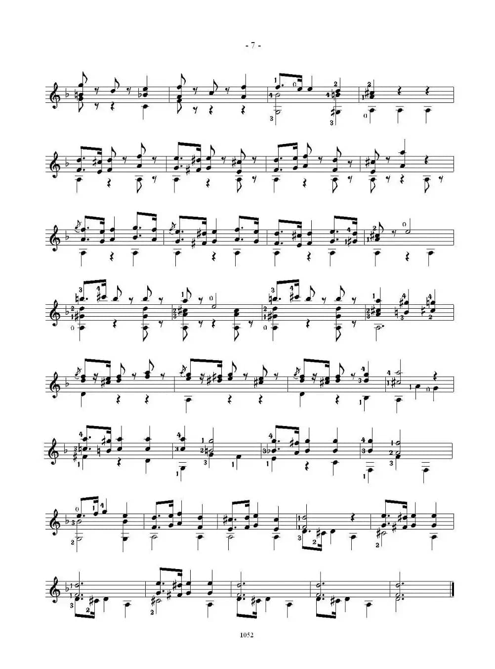 索尔·克斯特26首练习曲之1——5