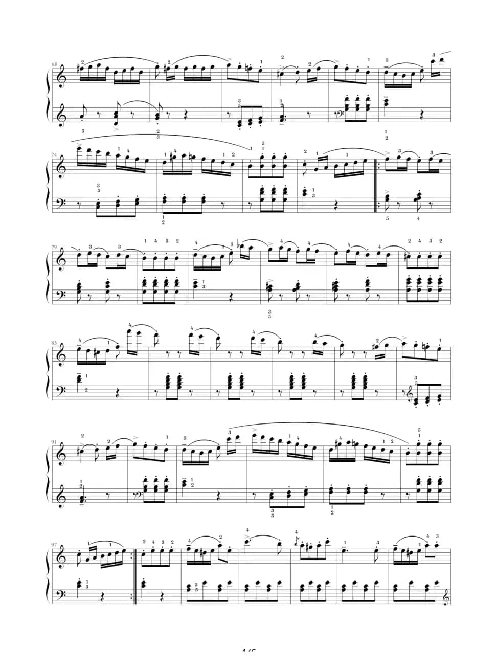 库劳—C大调钢琴小奏鸣曲（Op.55 No.3）