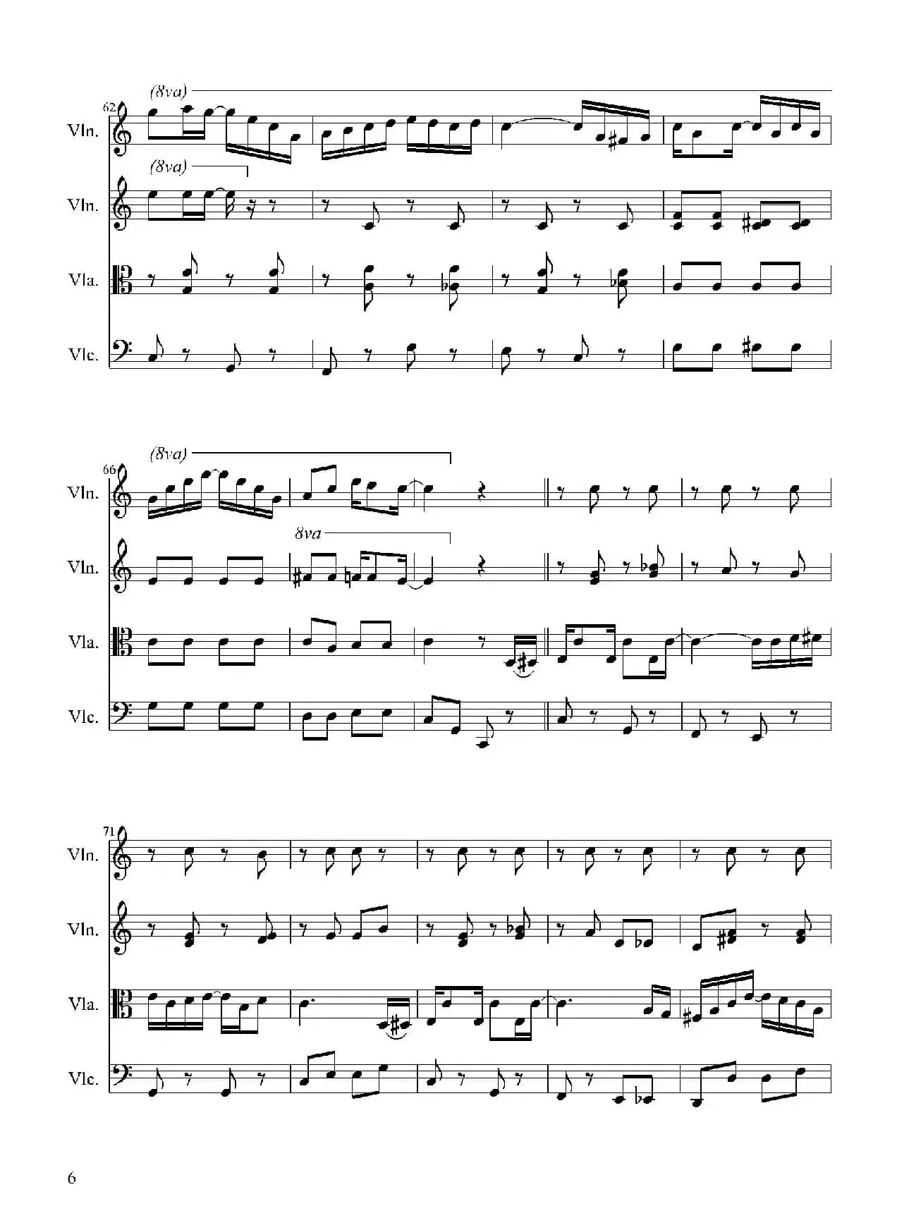 The Entertaine（弦乐四重奏）