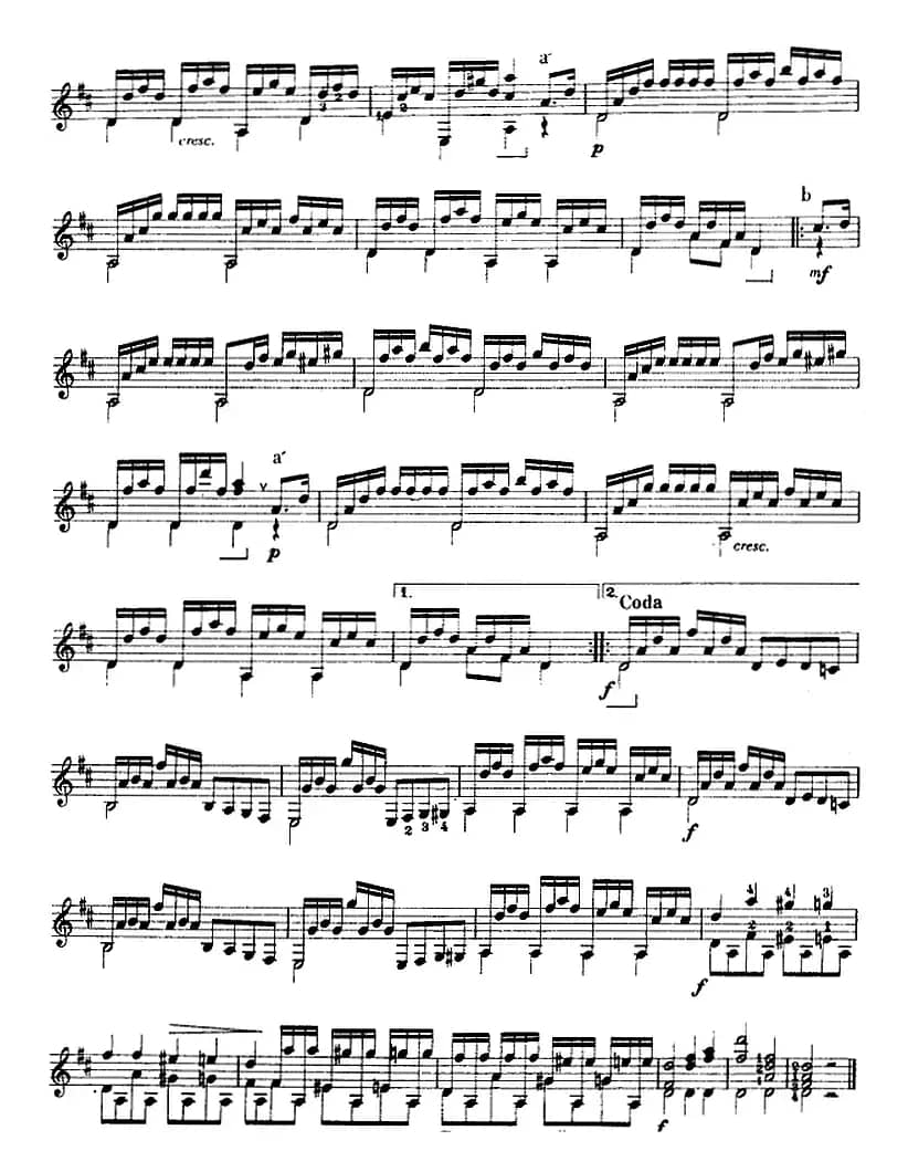 西班牙吉他独奏曲：五十首渐进练习曲