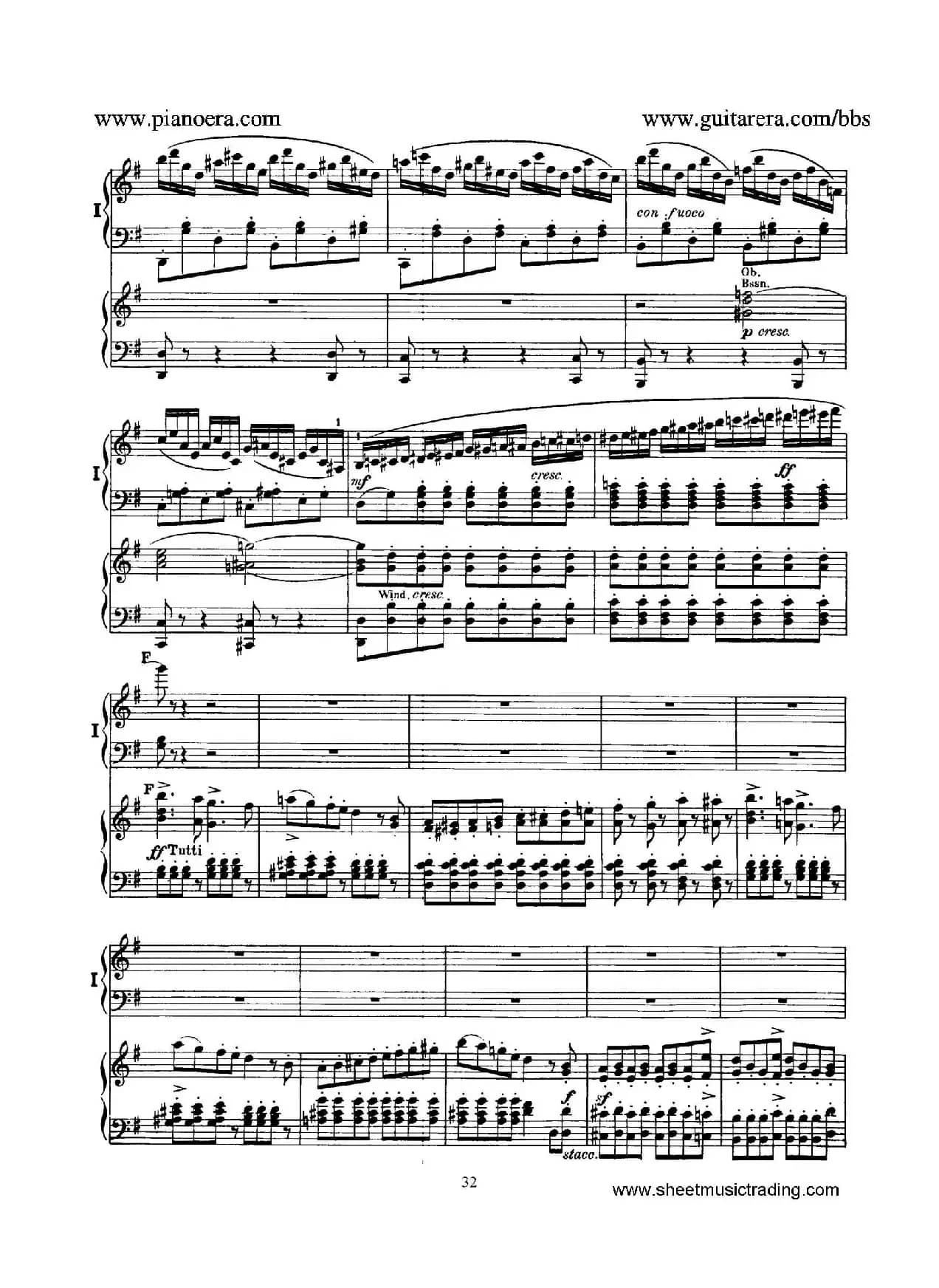 Piano Concerto No.1 in g Minor Op.25(g小调第一钢琴协奏曲·双钢琴)
