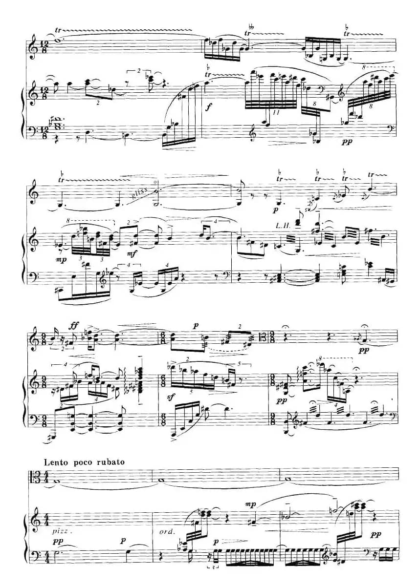 玄梦Ⅲ（中提琴+钢琴伴奏）