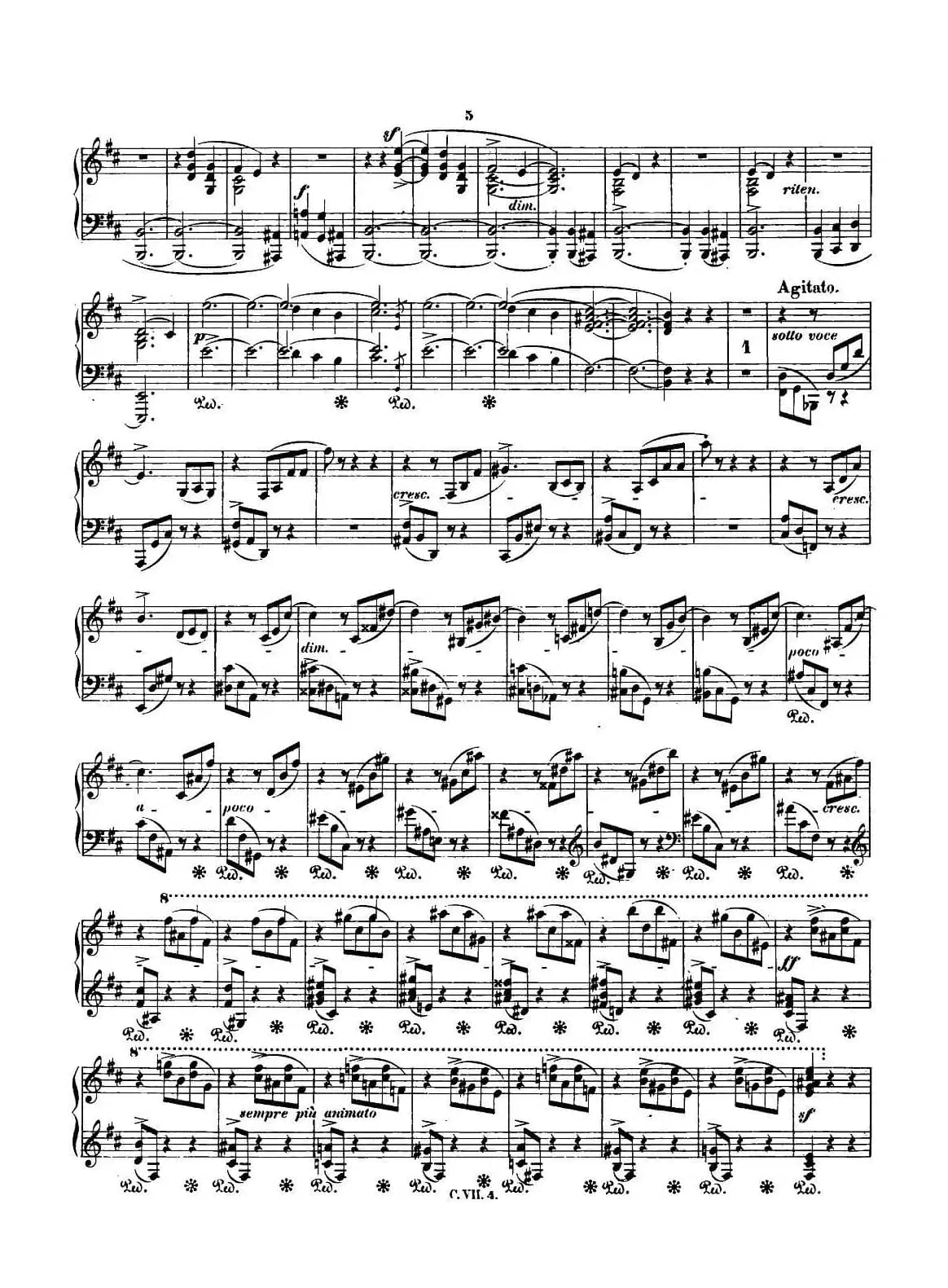肖邦 钢琴谐谑曲 Chopin Scherzo（No.1 b小调，Op.20）