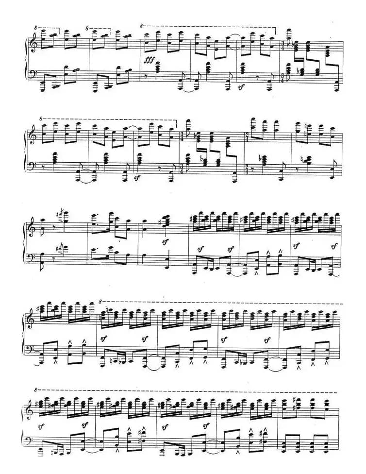 序曲与舞曲（第二部分）