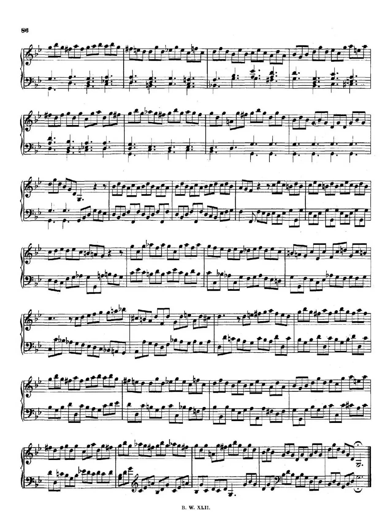 16 Concertos BWV 972-987(十六首为独奏古钢琴而作的协奏曲)(P21——30)