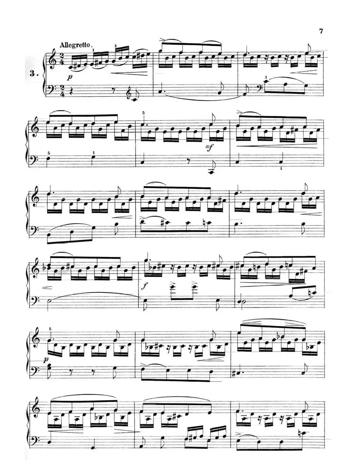 36 Etudes Rhythmiques et Melodiques Op.105（36首节奏与旋律练习曲 1—5）