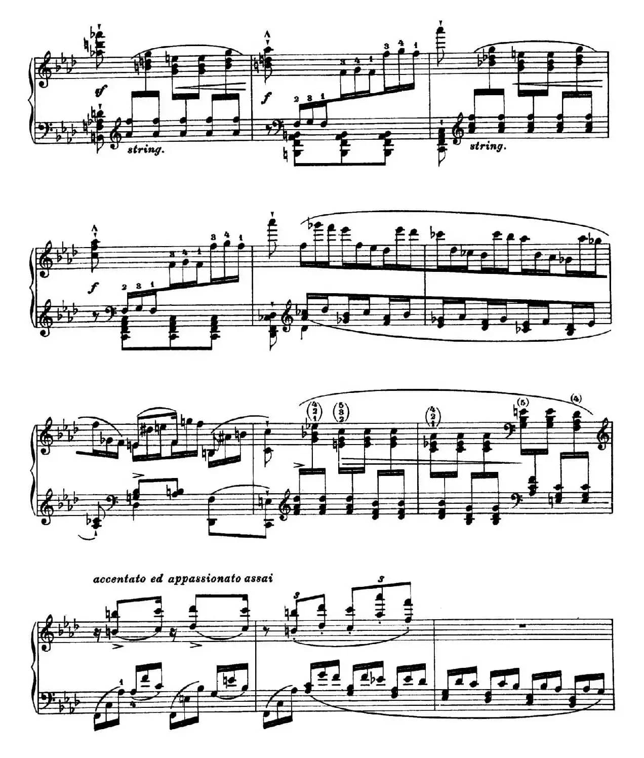 12 Etudes d'execution Transcendante S.139（12首超技练习曲·10）