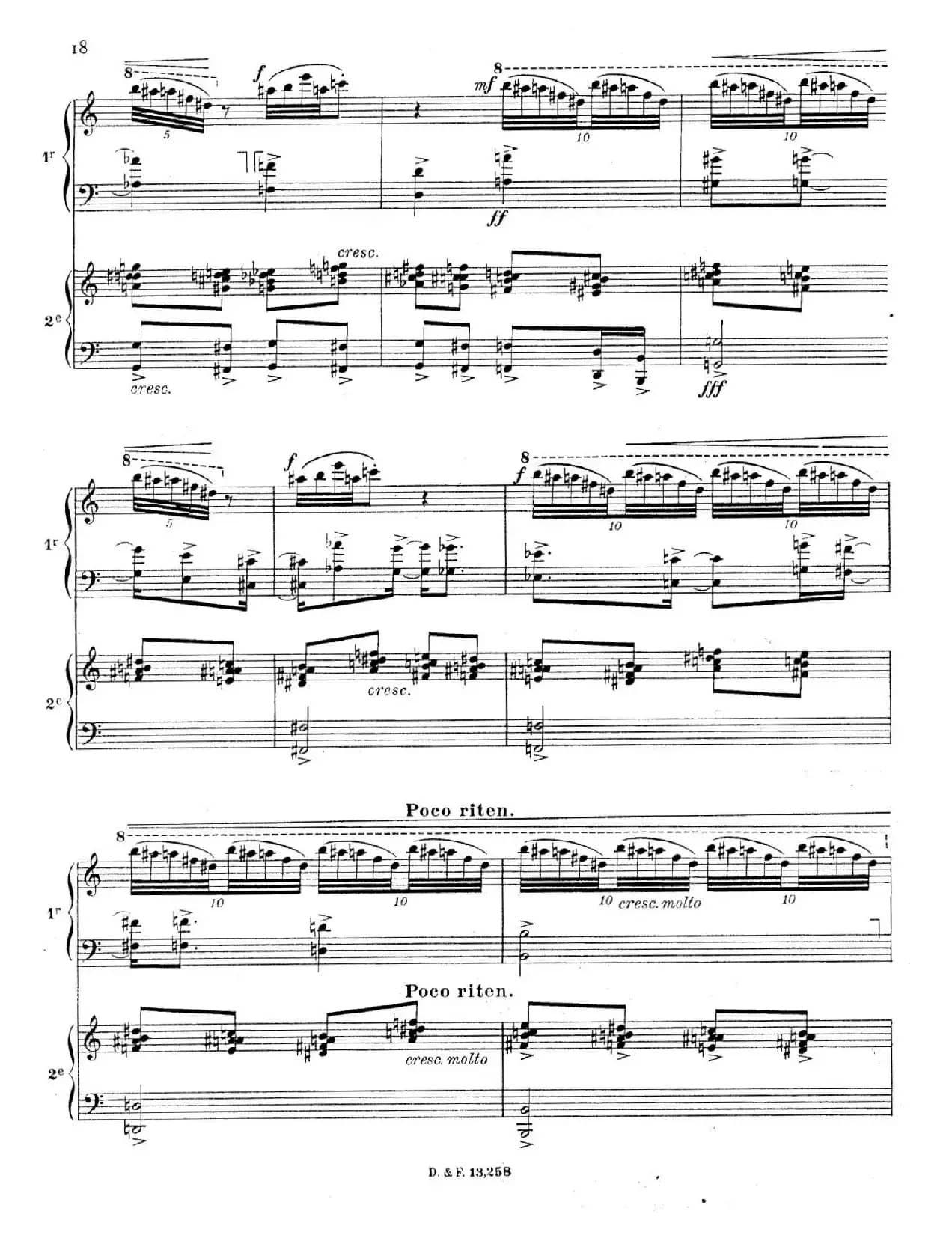 Visions de l'Amen（阿门的幻想·双钢琴·Ⅱ）