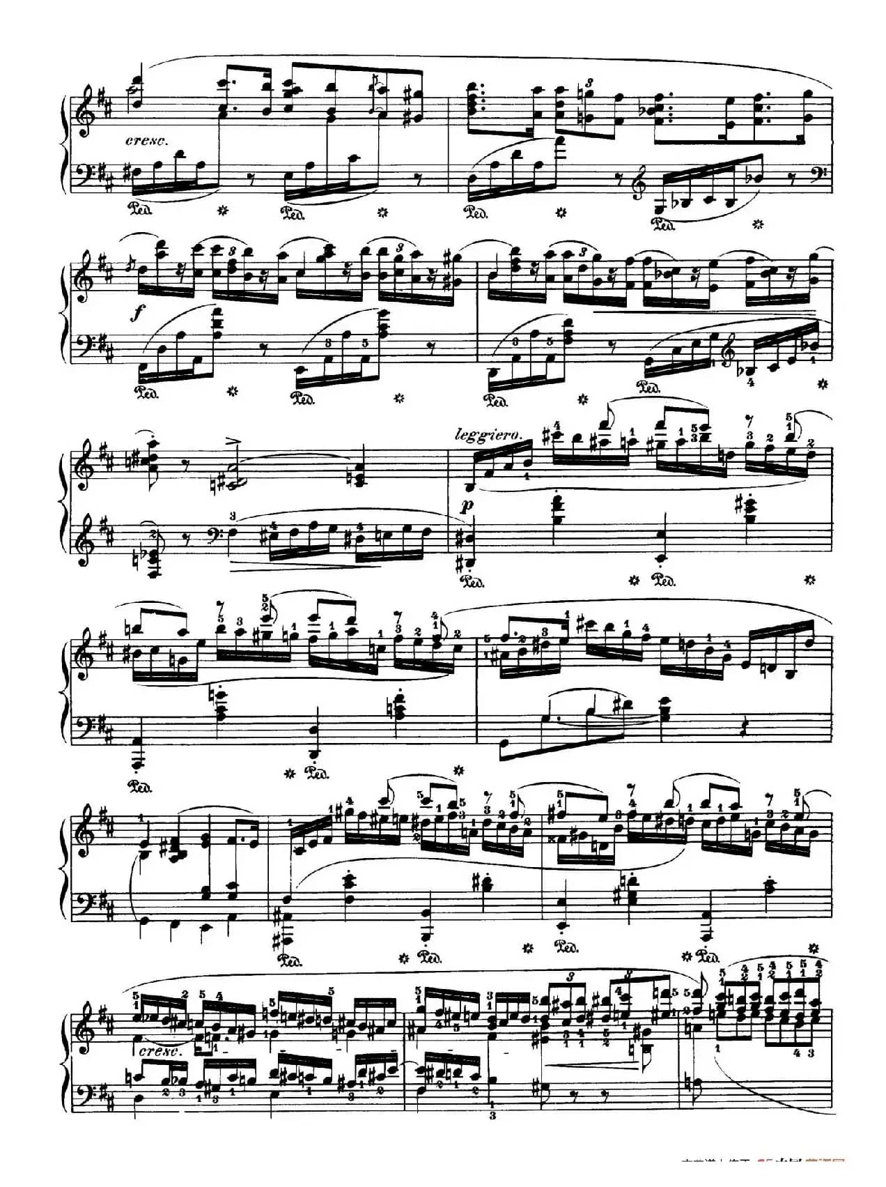Piano Sonata No.3 in b Minor Op.58(b小调第三钢琴奏鸣曲·第一乐章)