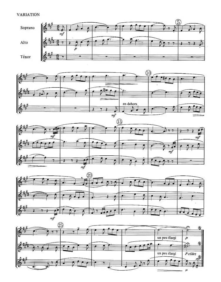 noels （萨克斯合奏）