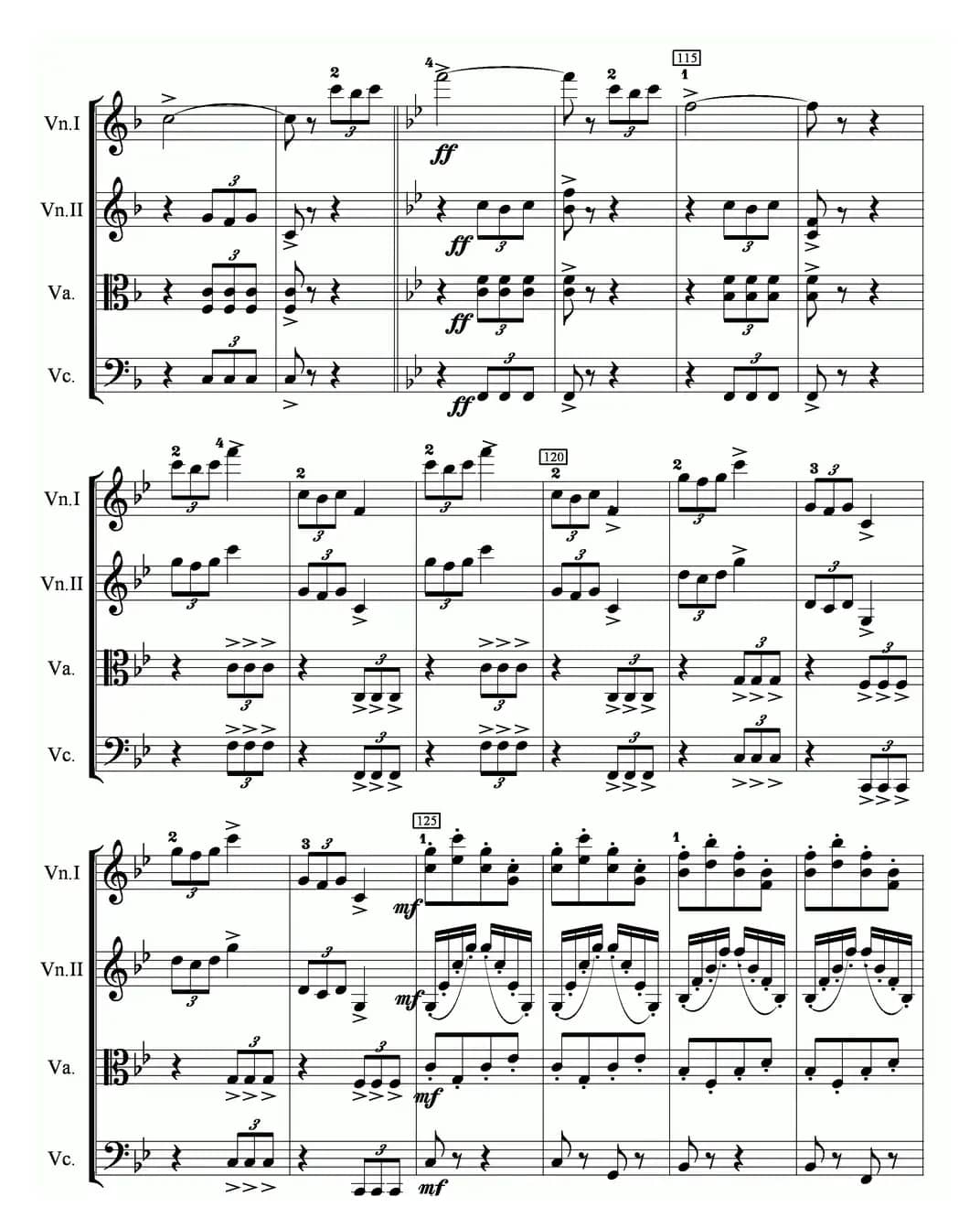 当红军去（弦乐四重奏）