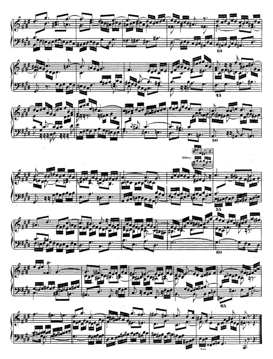 巴赫《平均律钢琴曲集·第二卷》之赋格曲（NO.4）