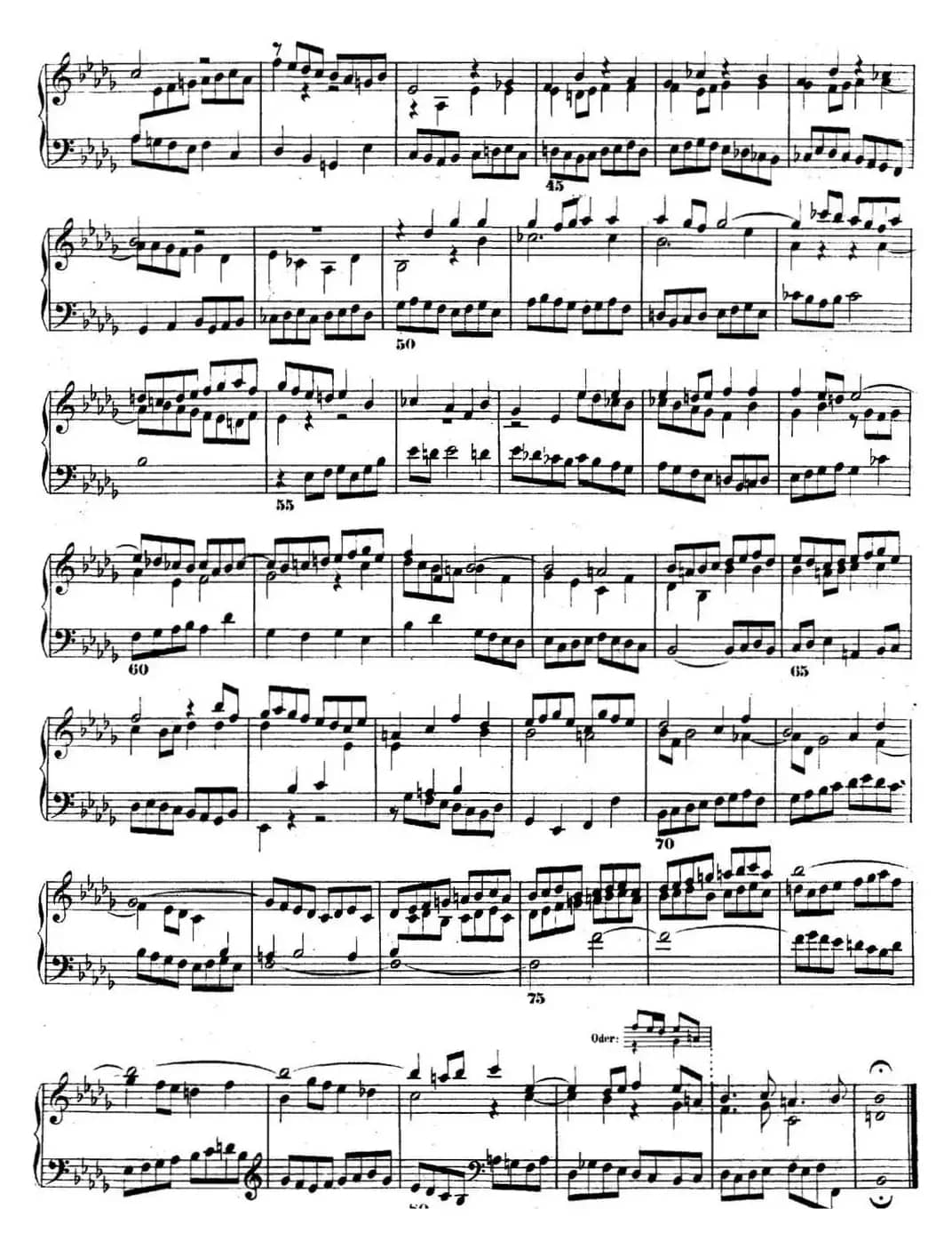 巴赫《平均律钢琴曲集·第二卷》之前奏曲（NO.22）