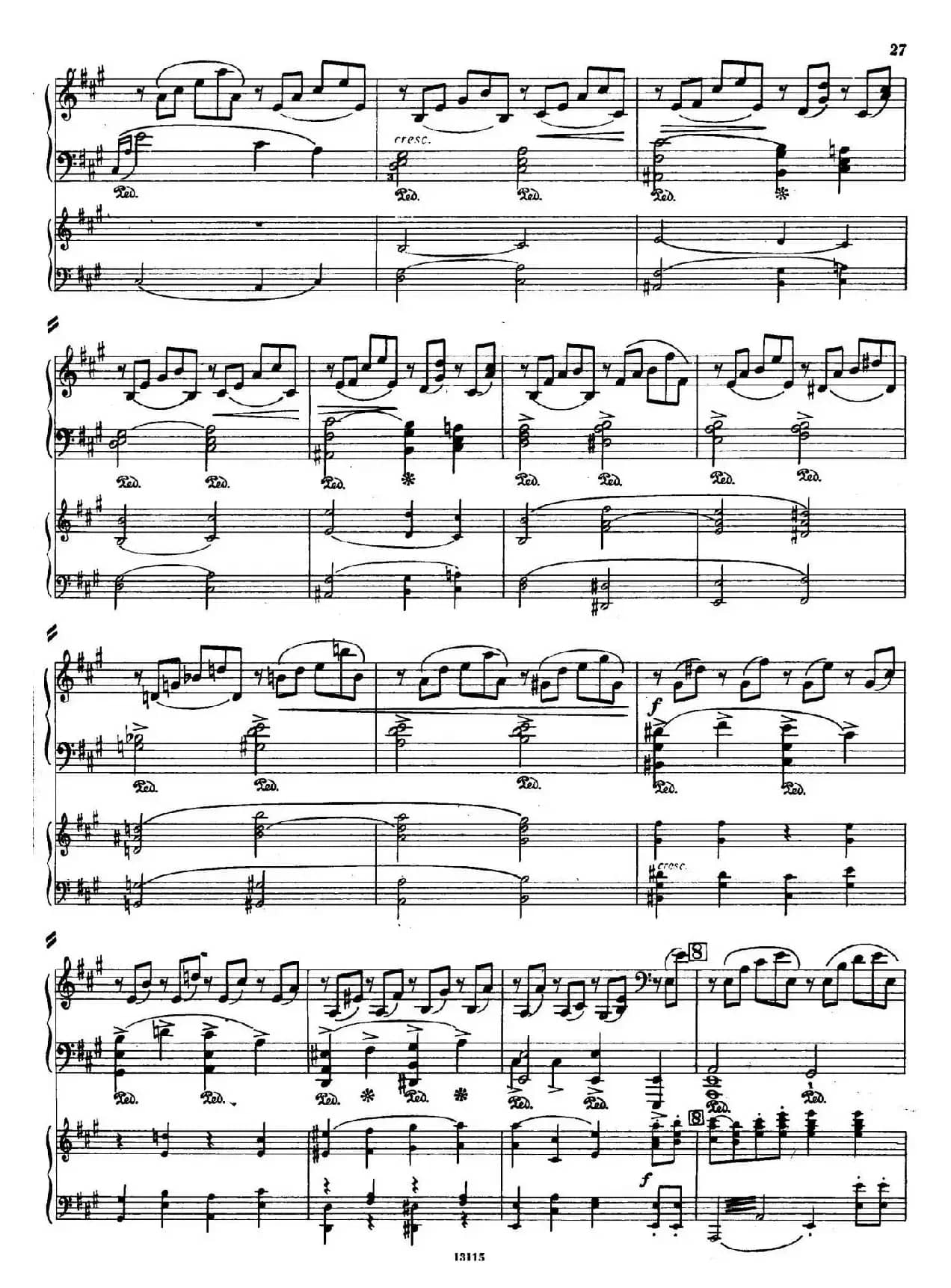 Piano Concerto in a Minor Op.54（a小调钢琴协奏曲·双钢琴）