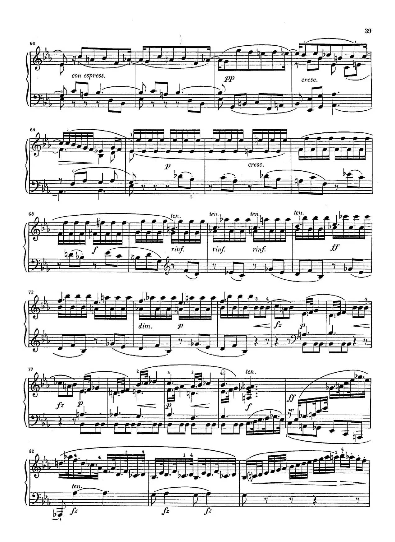 Sonata in g Minor Op.34-2（g小调钢琴奏鸣曲）