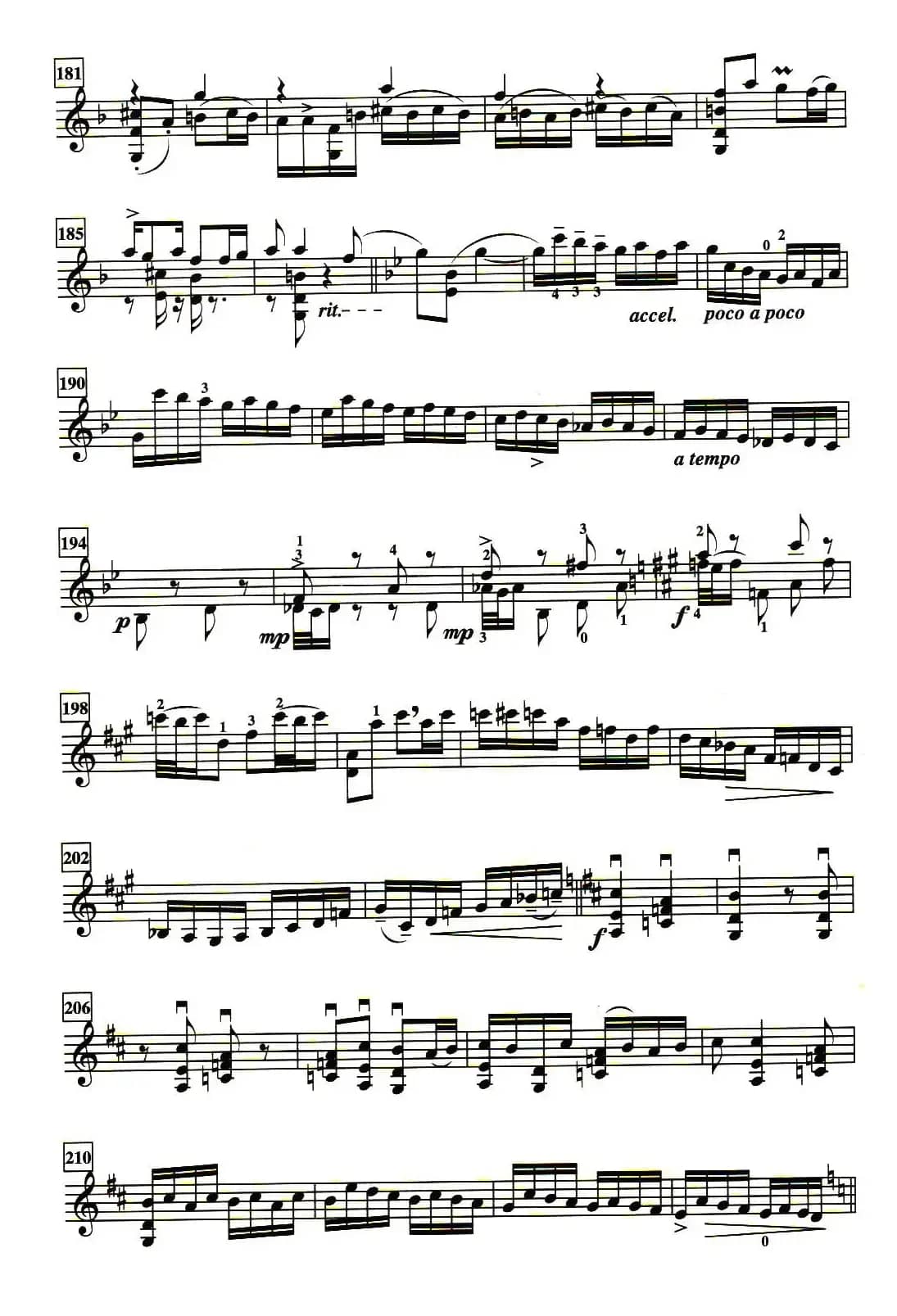 西皮散板与赋格·工上尺