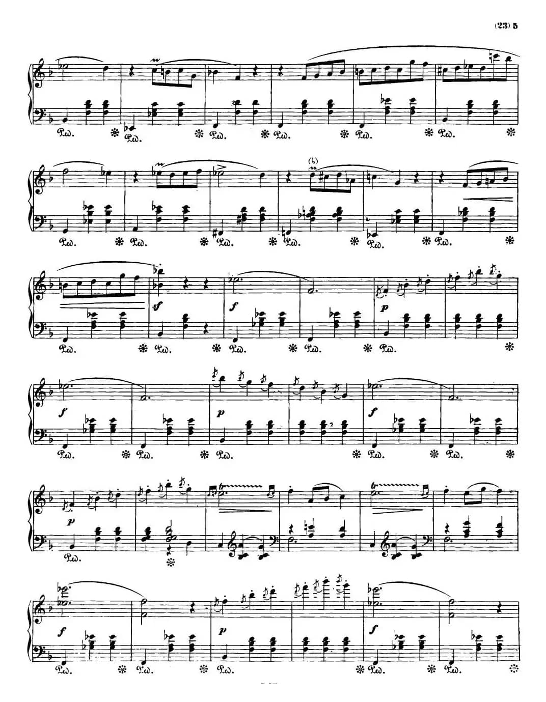 Valse brillante Op34 No3（F大调华丽圆舞曲Op.34-3）