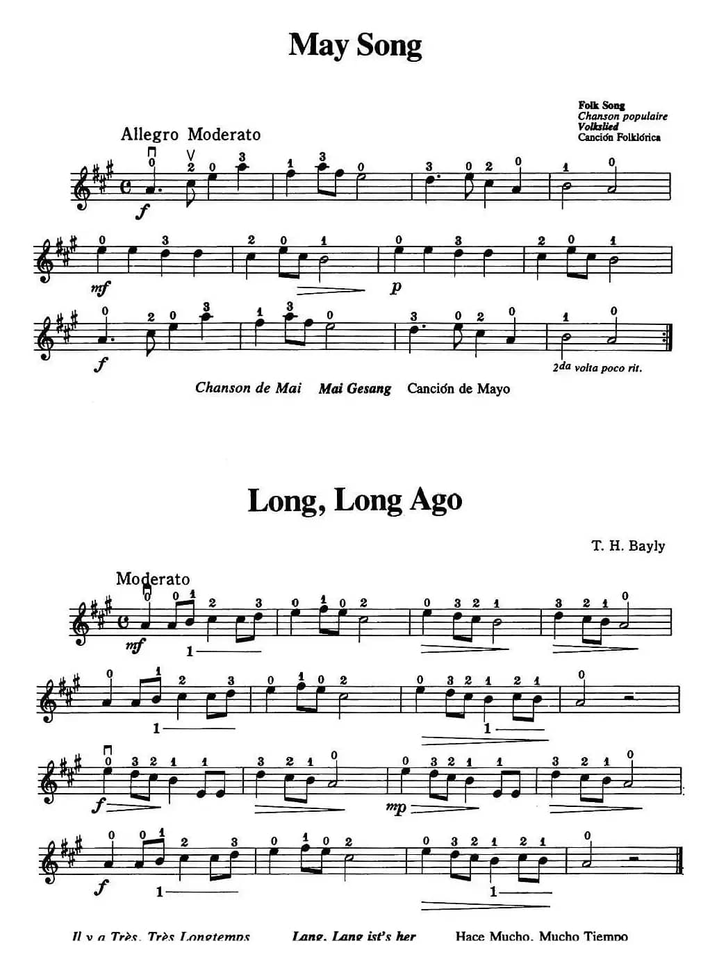 铃木小提琴教材第一册（Suzuki VIOLIN PART VOLUME 1）