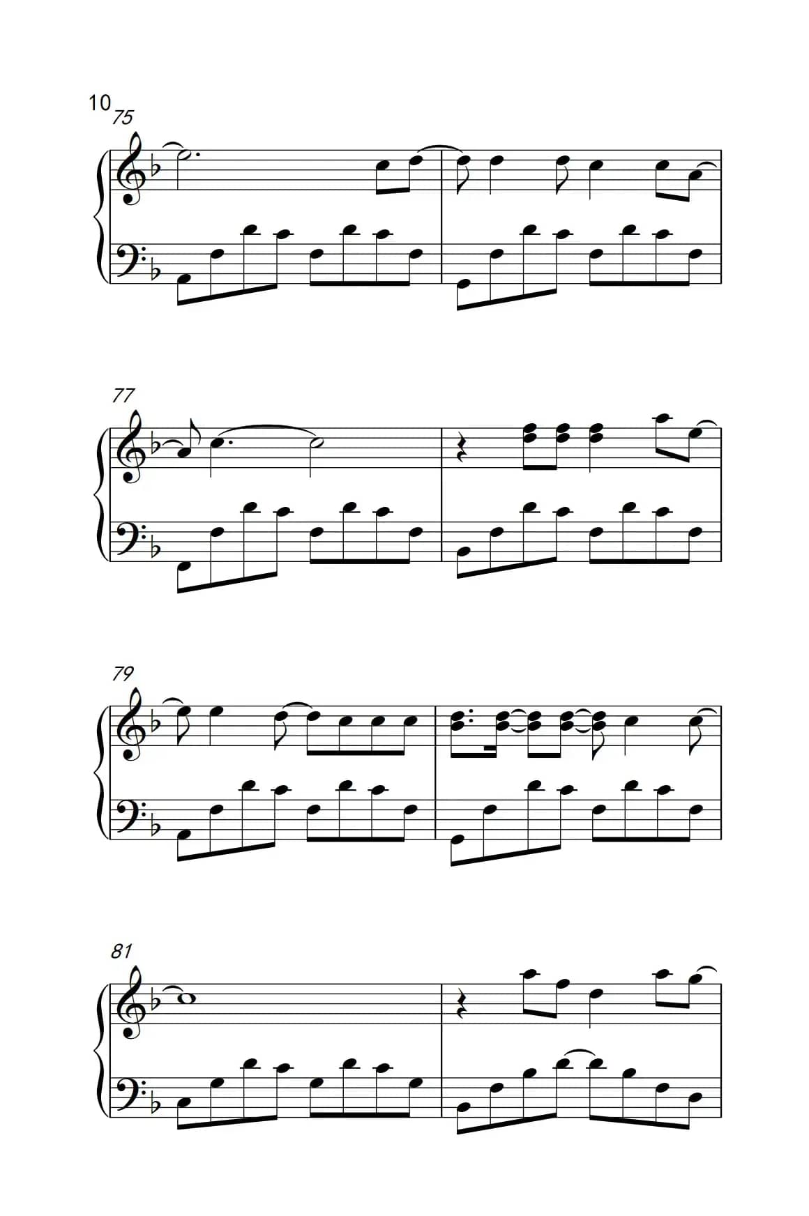 脚踏板（《弹吧音教》制谱版）