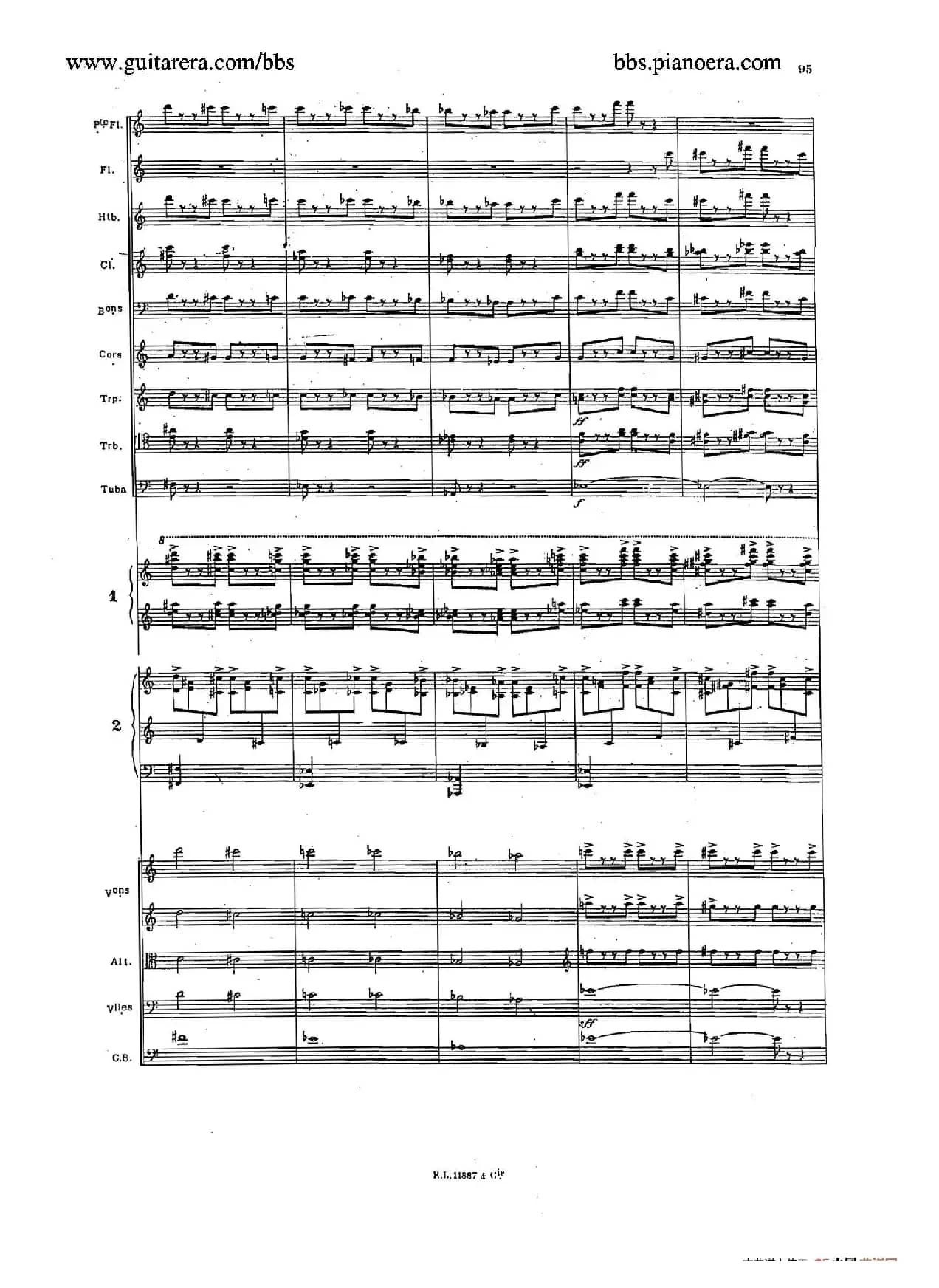 Concerto for 2 Pianos in d Minor（d小调双钢琴协奏曲·总谱）