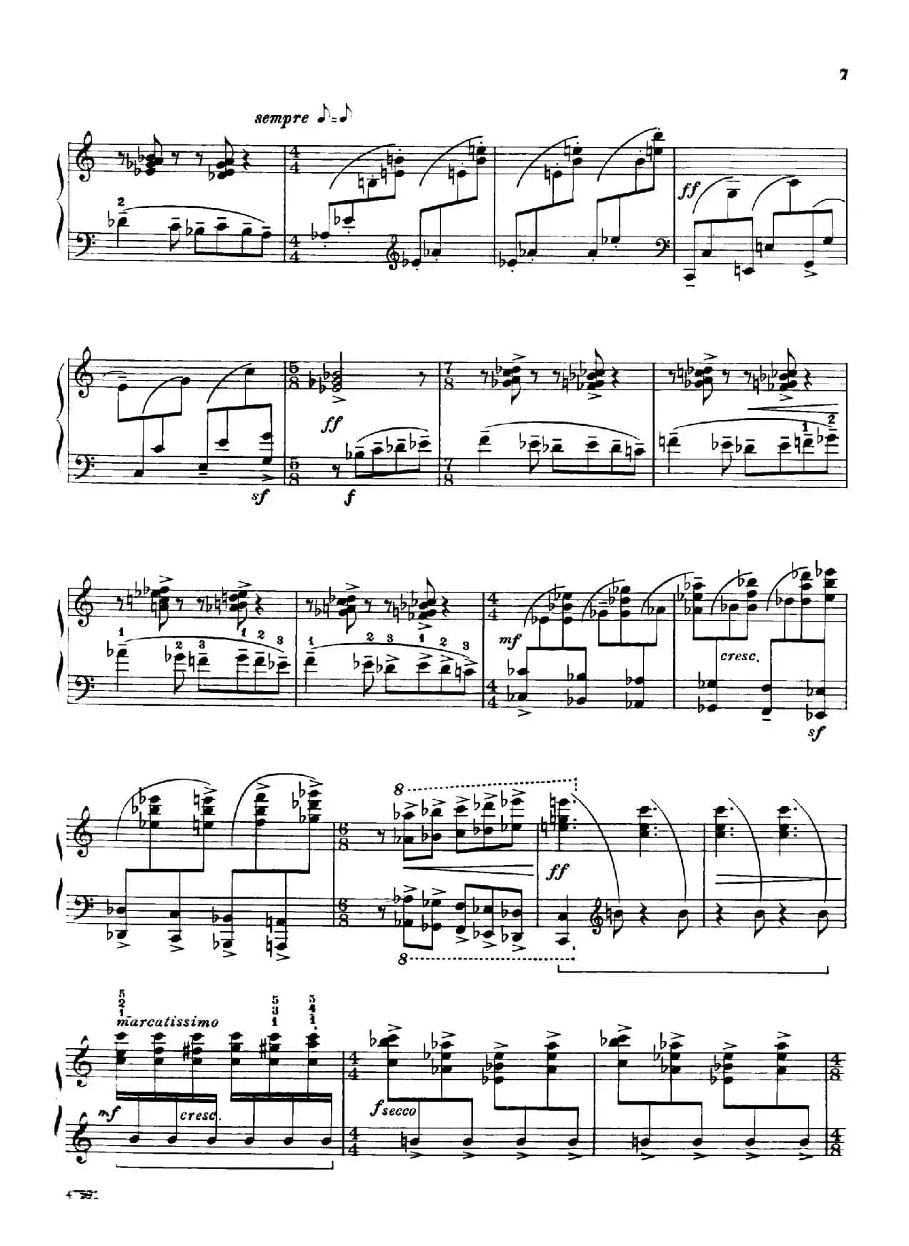 Piano Sonata in E-flat Major Op.95（降E大调钢琴奏鸣曲·Ⅰ）