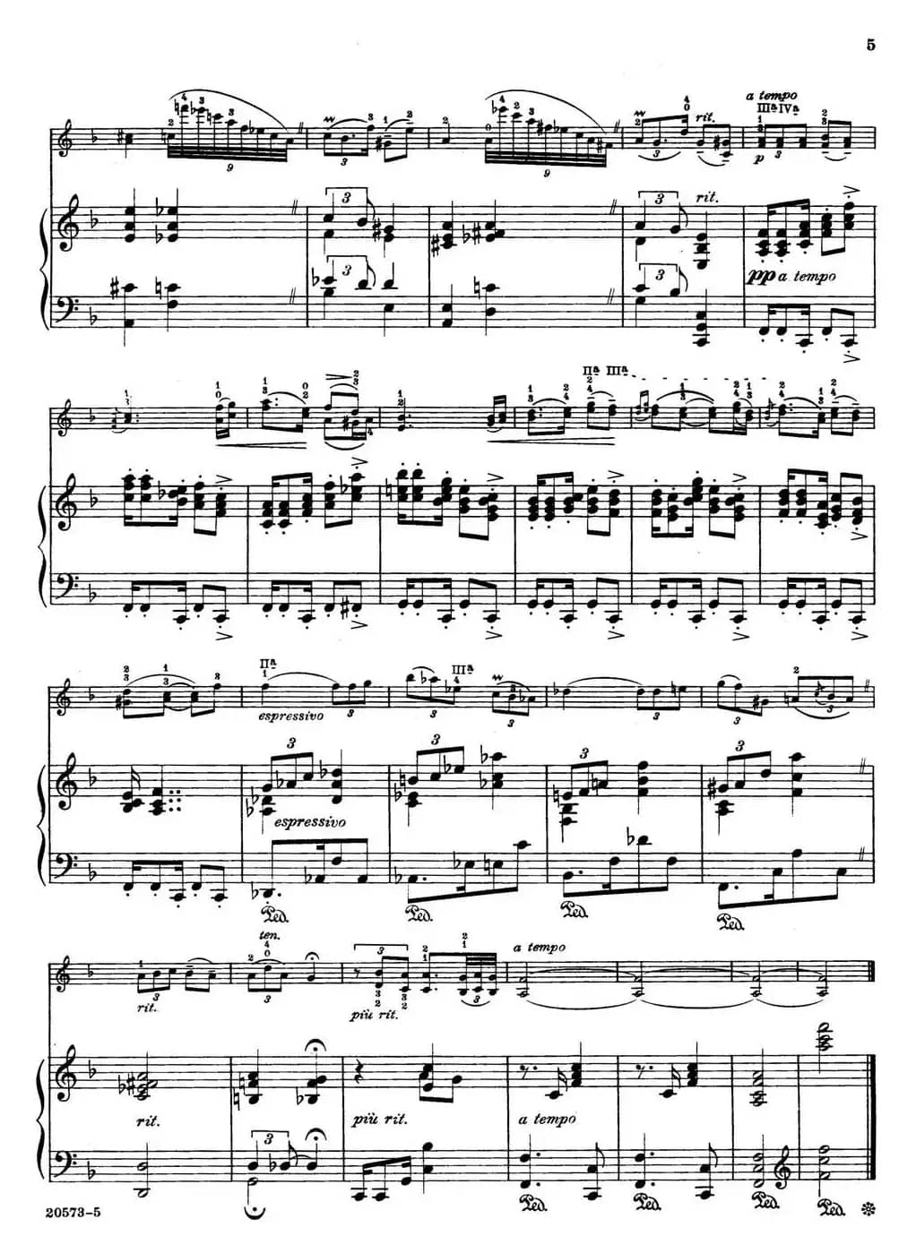 Tango（小提琴+钢琴伴奏）