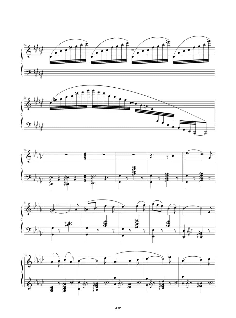 双人舞（选自《天鹅湖组曲》之四）