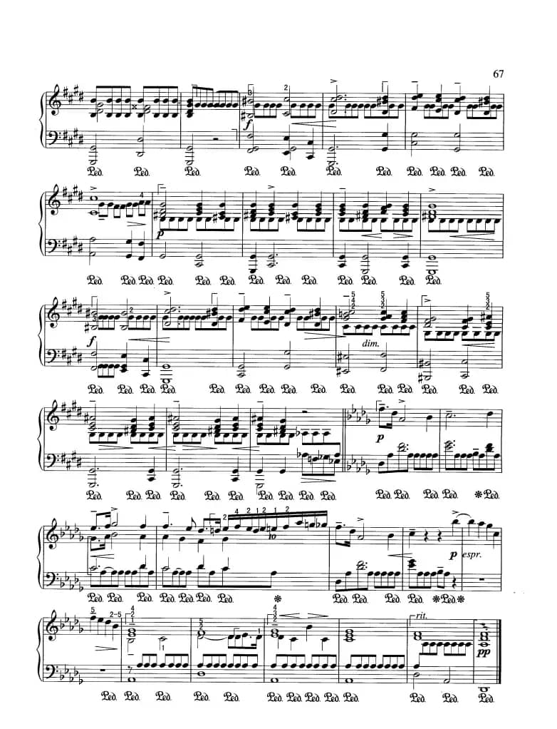 雨点前奏曲（降D大调）