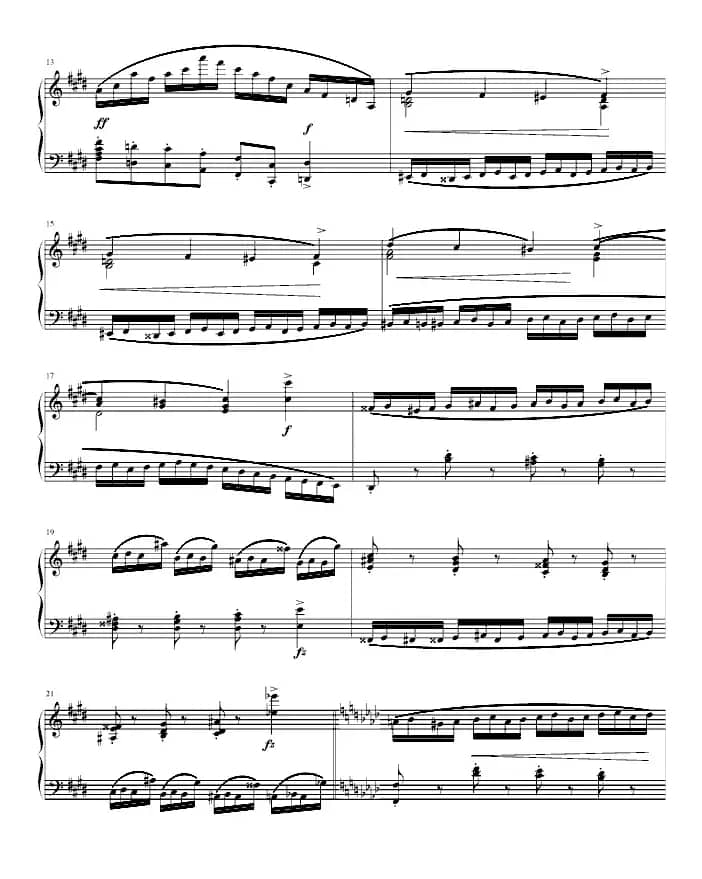 肖邦练习曲op10.4