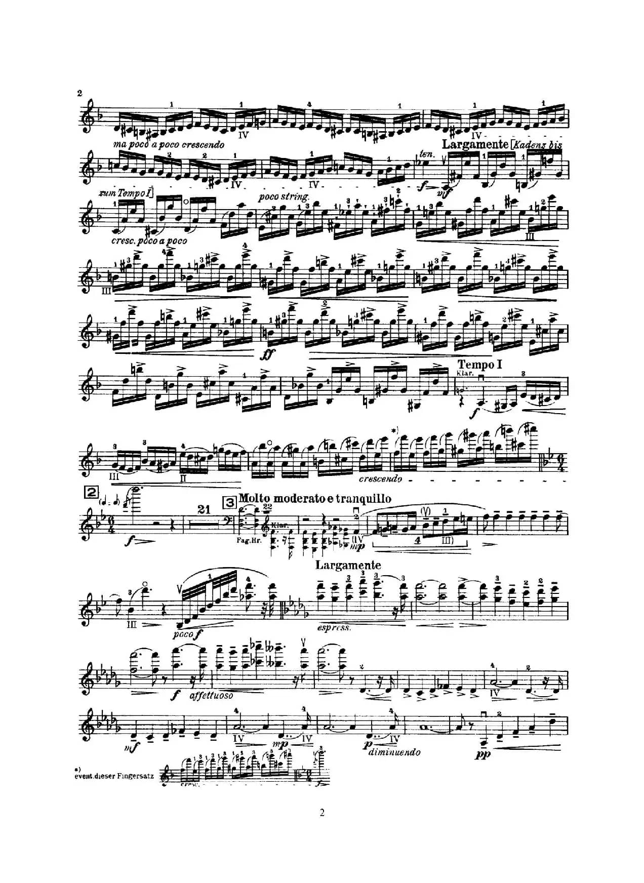 Concerto in D Minor Op.47（小提琴分谱）