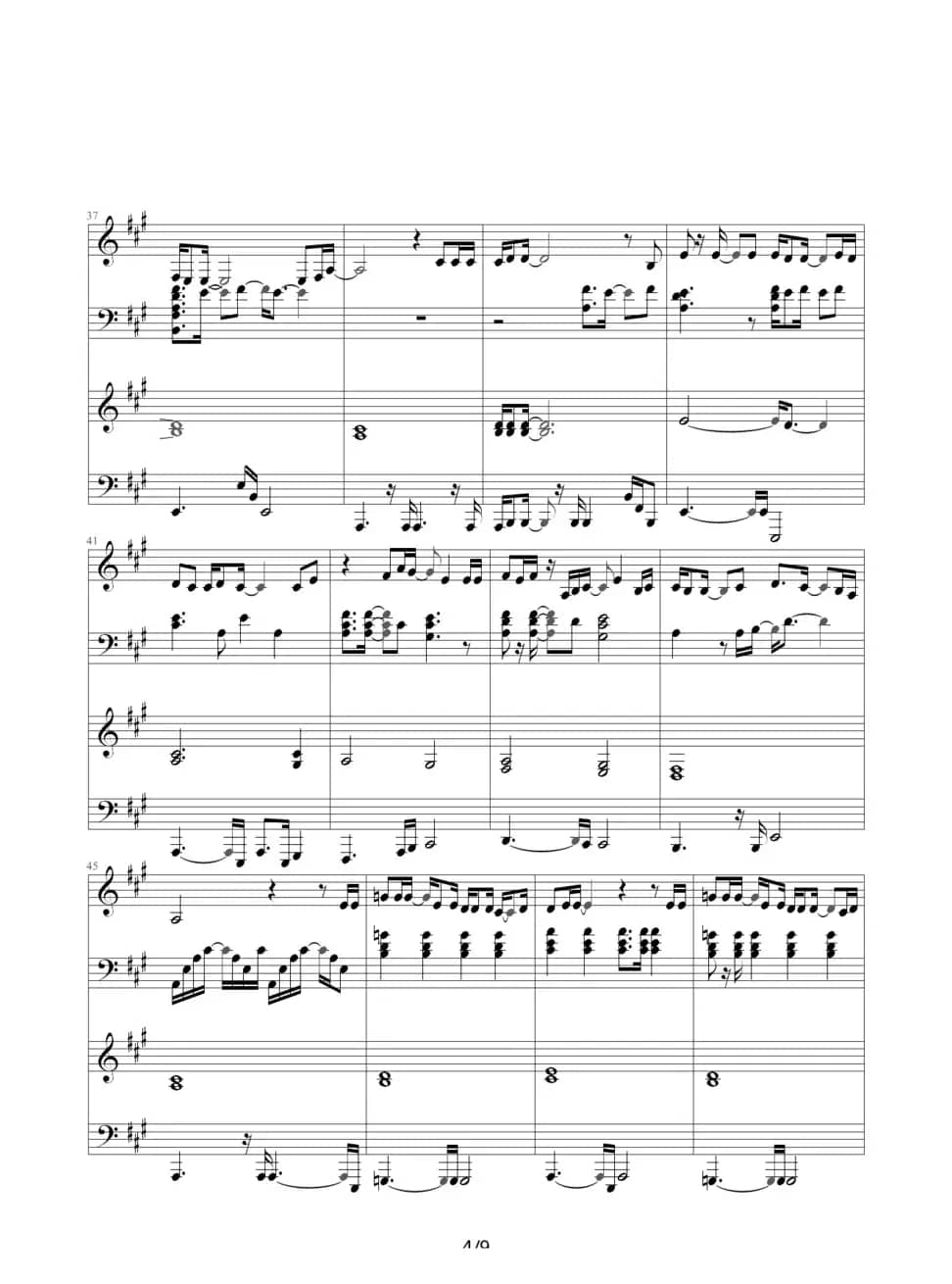 Heal the World（四手联弹）