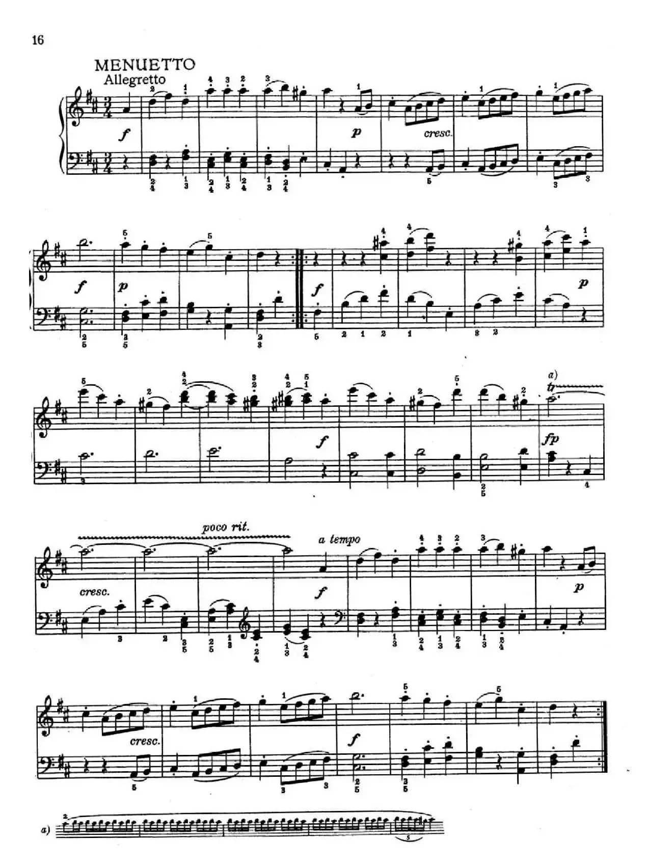 6 Viennese Sonatinas K.439b（6首维也纳小奏鸣曲·Ⅲ）