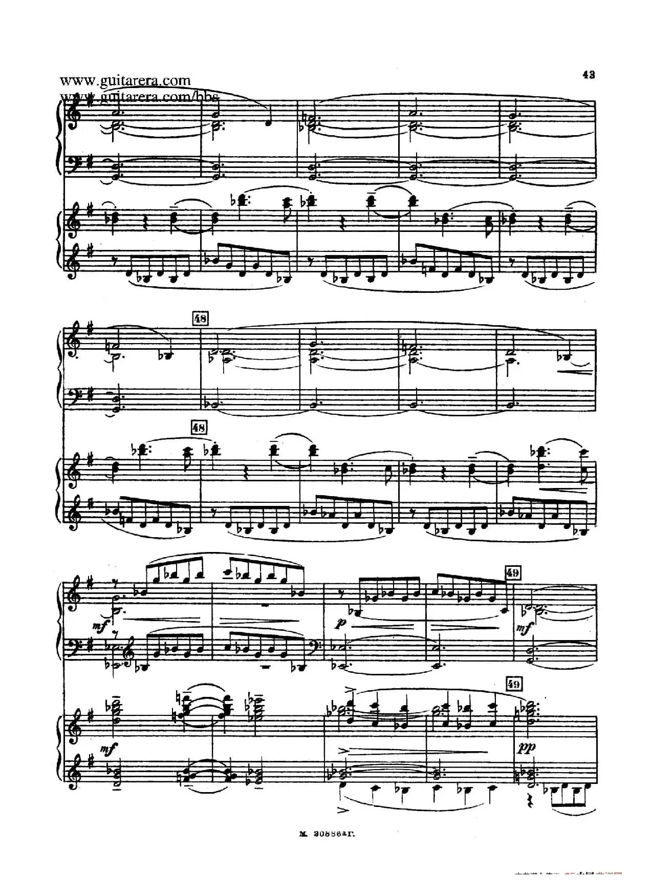 第二双钢琴组曲 Suite for Two Pianos No.2 Op.17（2. 圆舞曲 Valse）