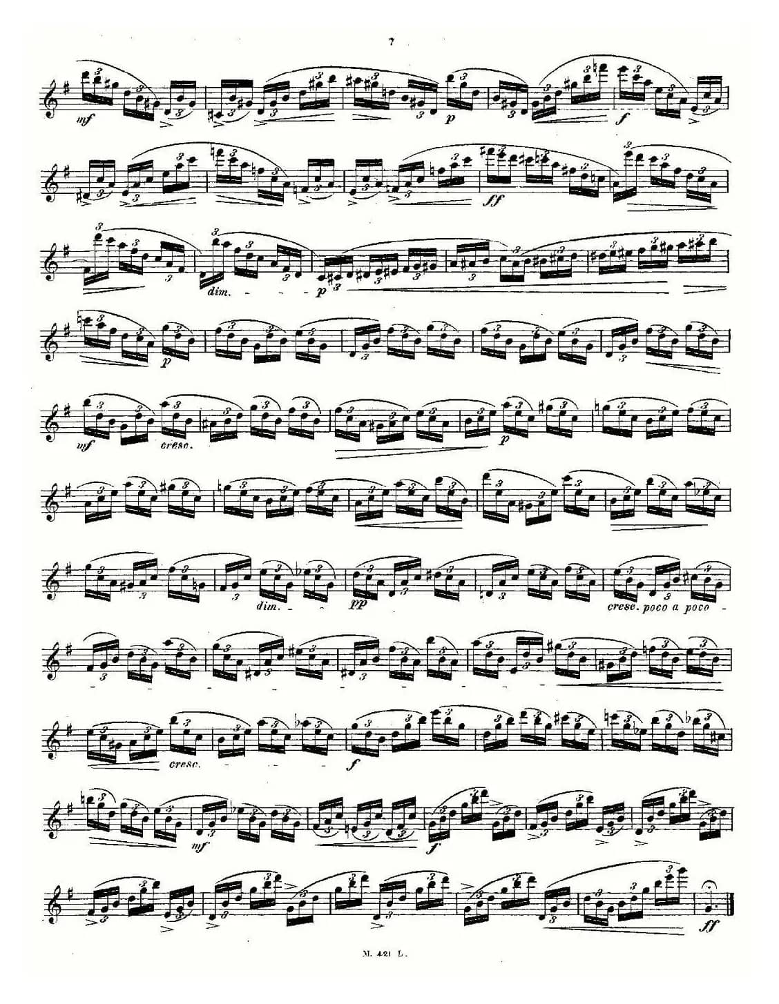 24首长笛练习曲 Op.15 之1—5