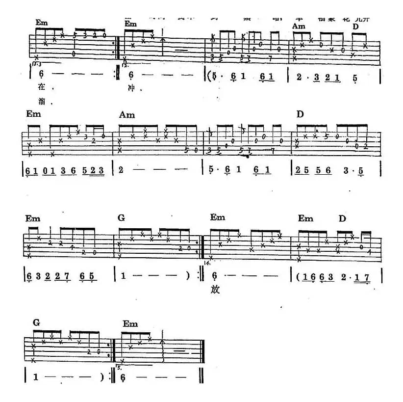 民族吉他弹唱：祈祷