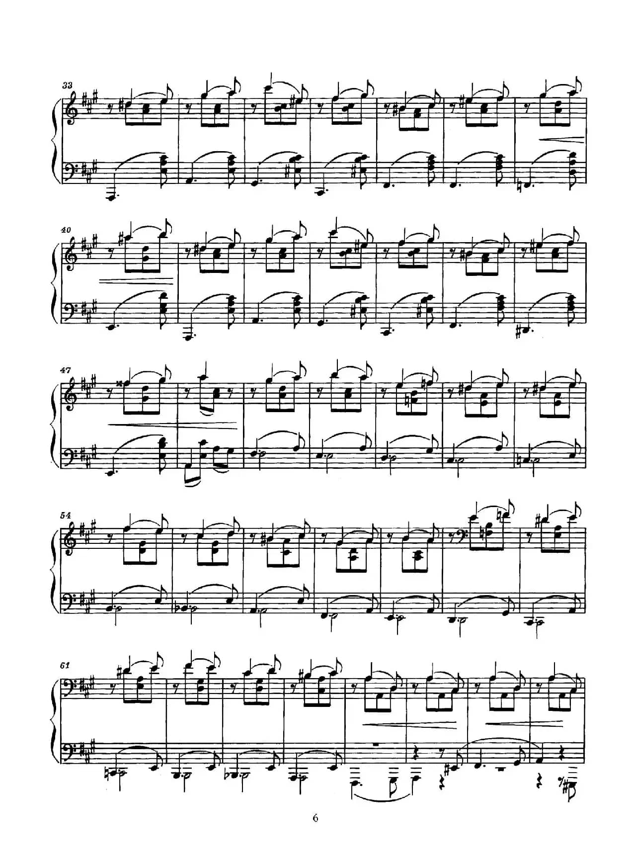 Arabesques Op.4(阿拉伯风格曲)(2)