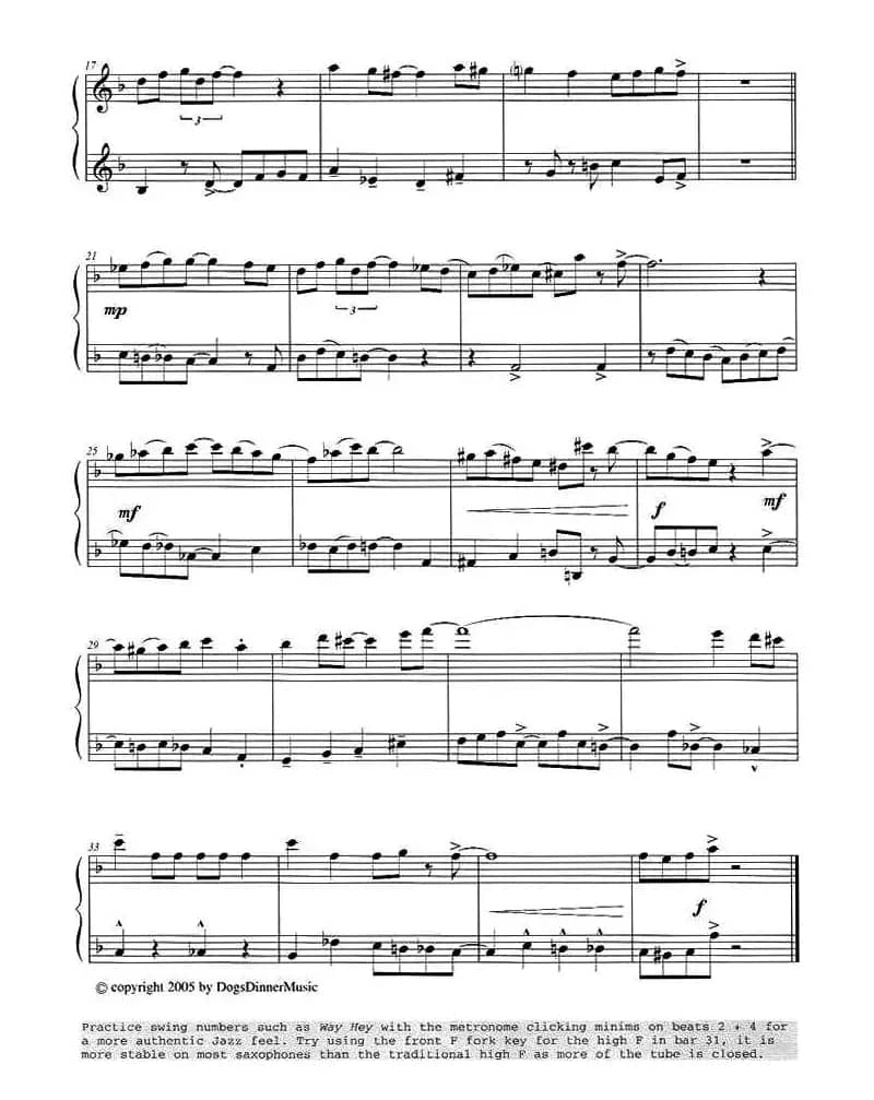 Way Hey（二重奏）