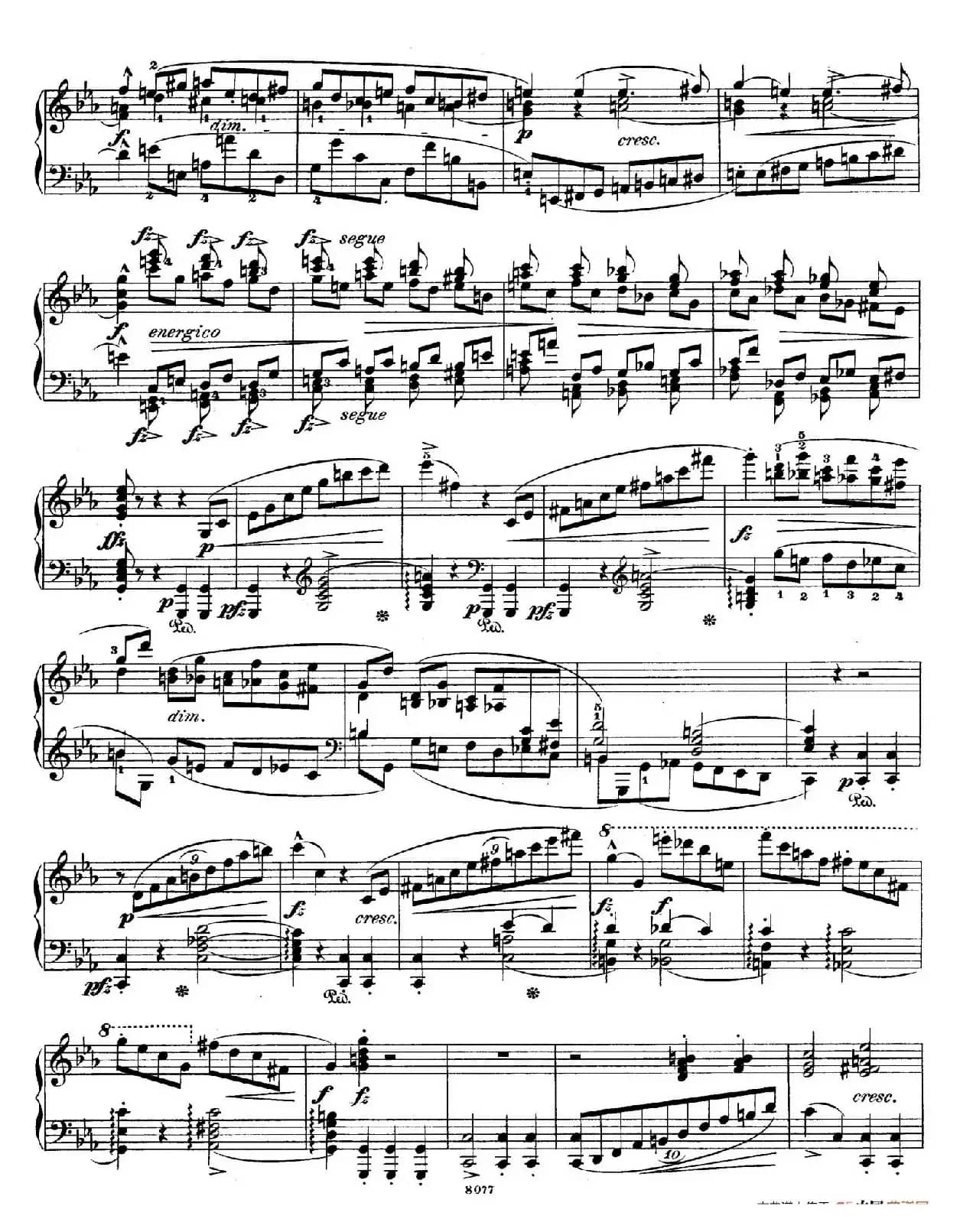 Piano Sonata No.1 in c Minor Op.4 (c小调第一钢琴奏鸣曲)