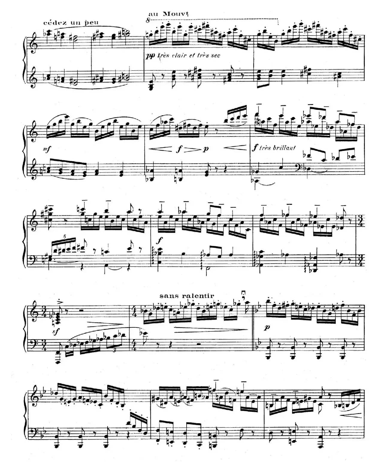 Presto in B-Flat Majo（降B大调急板）