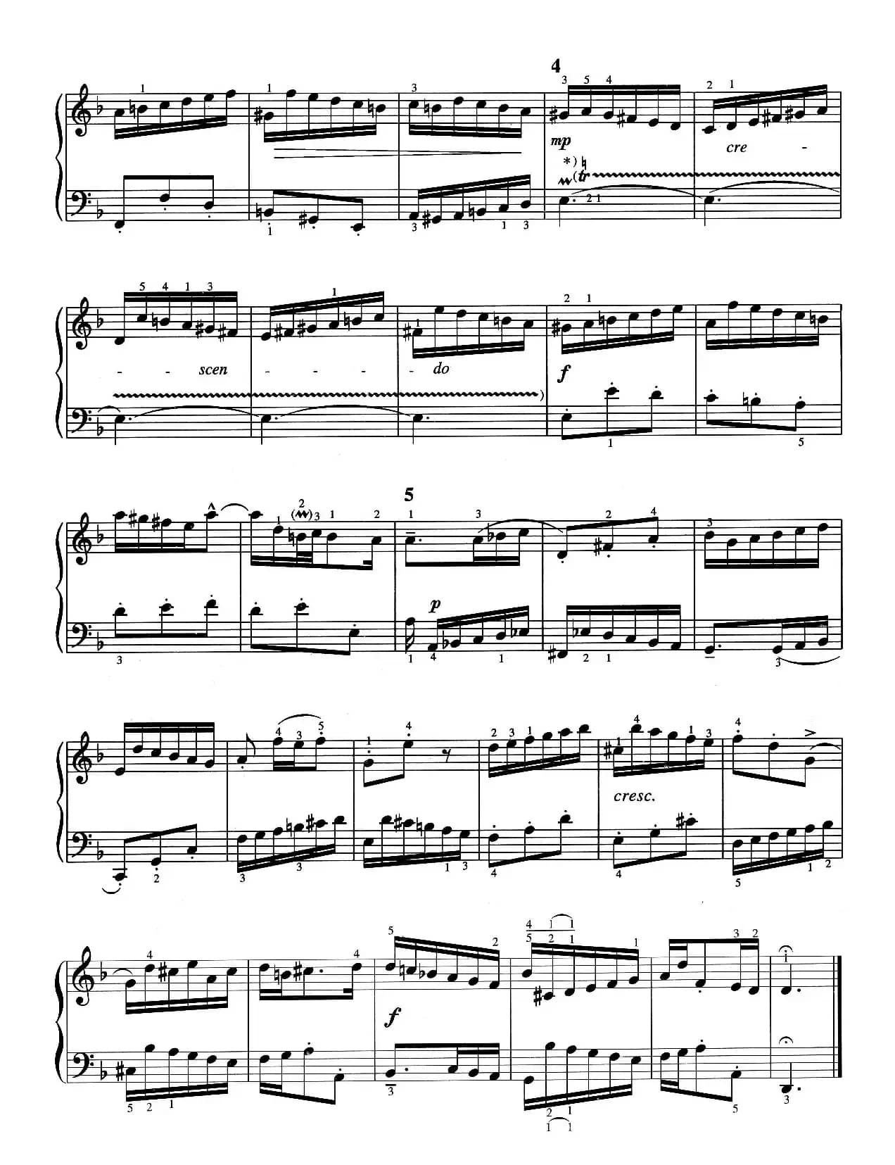 二部创意曲 No.4（人音2000.10首版）