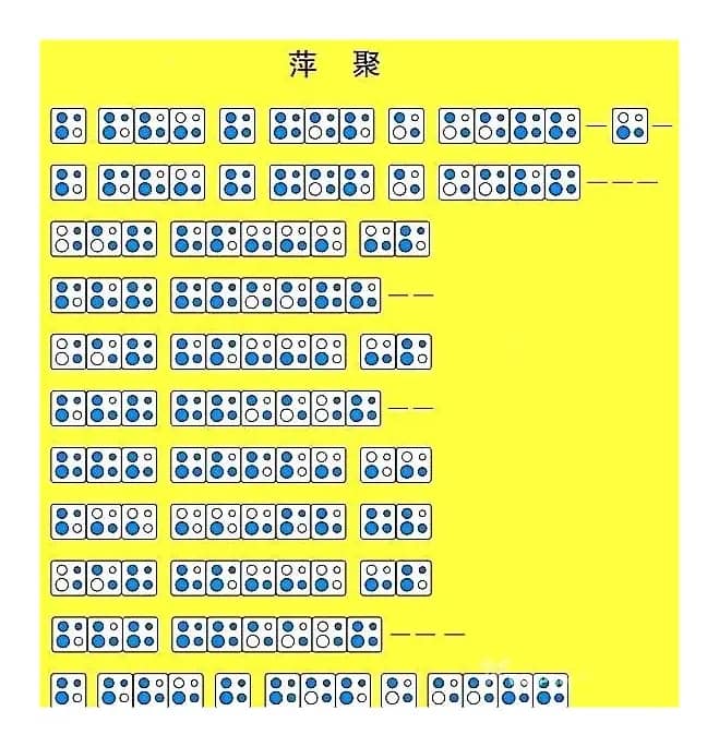 萍聚（四孔陶笛谱）